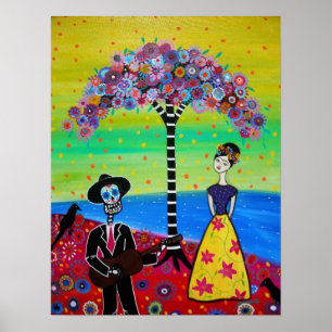 AFFICHE COUPLES AU CIMETIÈRE