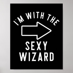 Affiche Couples Chemises costumées Halloween Je suis avec 