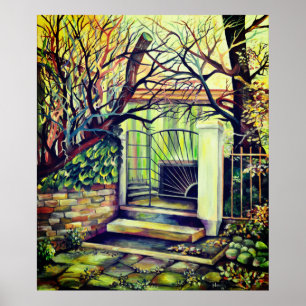 Affiche Cour bohème de Luxembourg-Ville