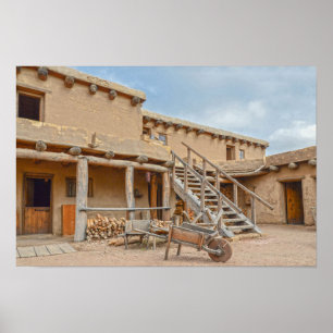 Affiche Cour de Bent's Old Fort, Colorado