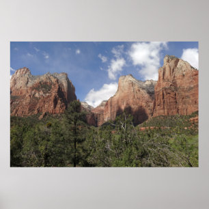 Affiche Cour des Patriarches II au parc national de Zion