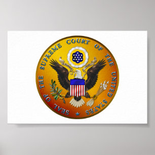 Affiche Cour suprême des États-Unis