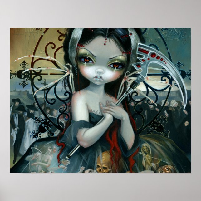 Affiche Cour Unseelie : Décès par Jasmine Becket-Griffith (Devant)