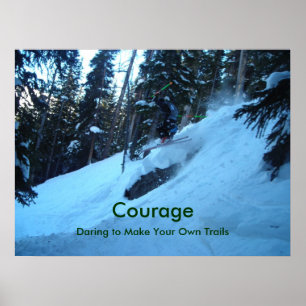 Affiche Courage