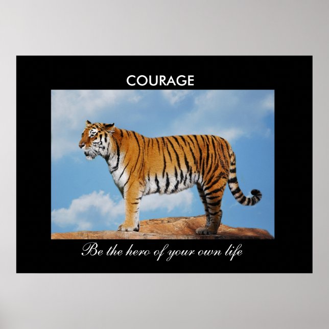 Affiche Courage (Devant)