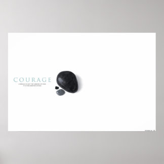 Affiche Courage