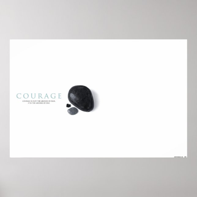 Affiche Courage (Devant)