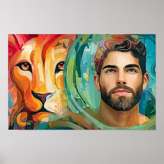 Affiche Courage dans la fosse aux lions (Devant)