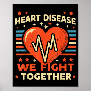 Affiche Courage dans l'unité _ Sensibilisation aux maladie