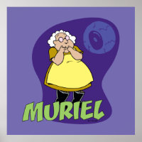 Courage du chien lâché | Muriel Graphic