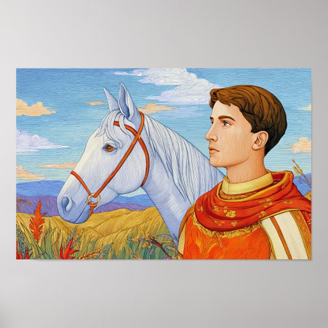 Affiche Courage et Compassion : Saint Martin de Tours (Devant)