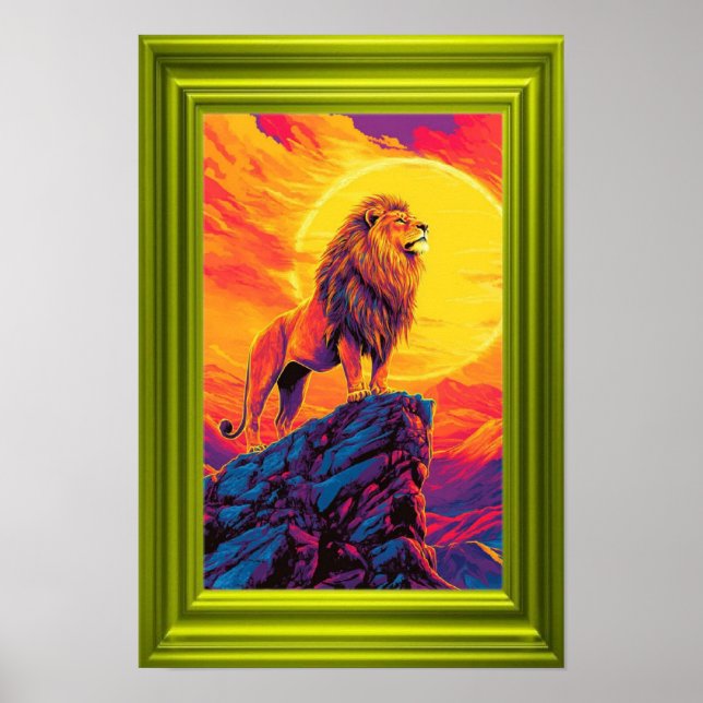 Affiche Courage Personnifié (Devant)