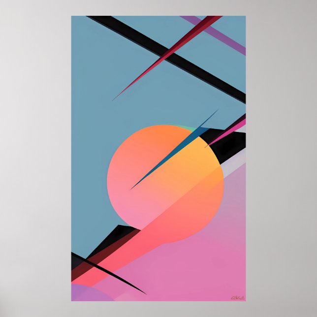 Affiche Courants de gravité (Devant)