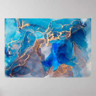 Affiche Courants de teintes translucides, sertissant swi m