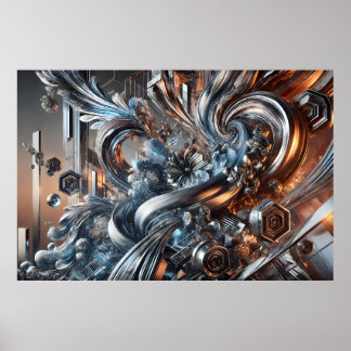 Affiche Courants métalliques