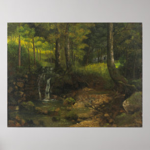 Affiche Courbet - Forêt