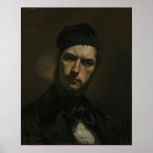 Affiche Courbet - Portrait De H. J. Van Wisselingh