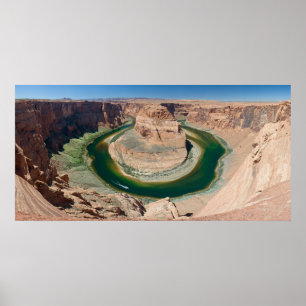 Affiche Courbure de chaussure de cheval de canyon grand