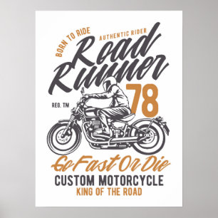 Affiche Coureur de route 78