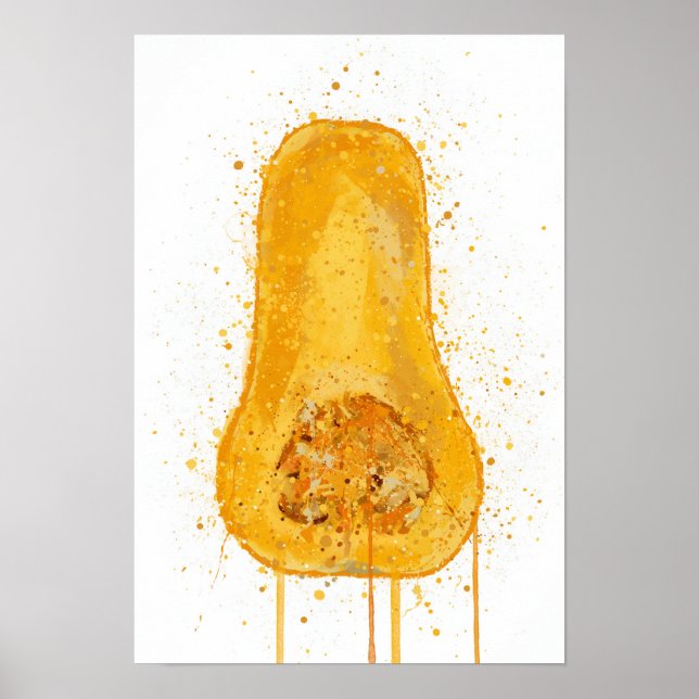 Affiche Courge Butternut (Devant)