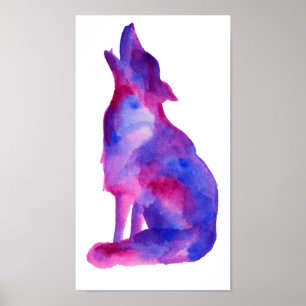 Affiche Courir avec les loups