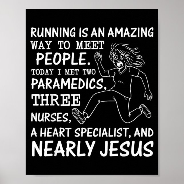 Affiche Courir est une façon incroyable de rencontrer des  (Devant)