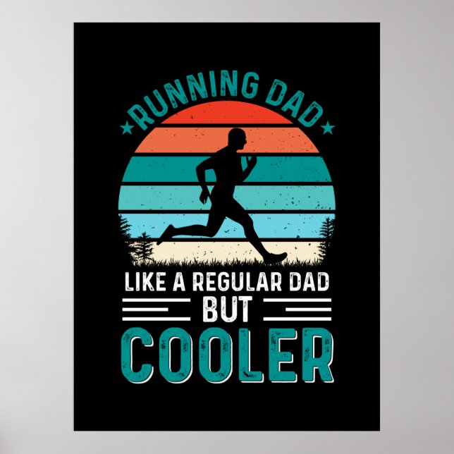 Affiche Courir papa (Devant)