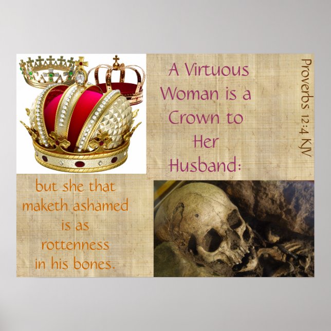 Affiche Couronne contre Rotténité. (Devant)