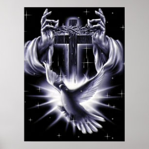 Affiche Couronne de Jésus-Christ des épines et de la