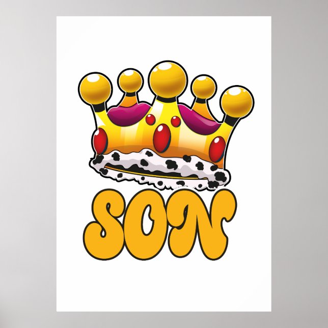 Affiche Couronne de roi de fils (Devant)
