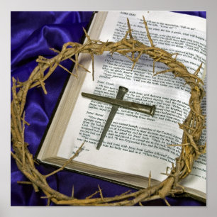 Affiche Couronne d'épines avec ongles