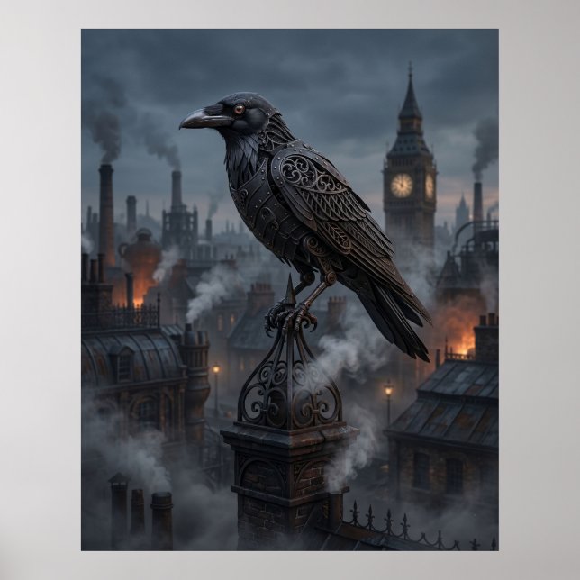 Affiche Couronne du Corbeau de Fer (Devant)