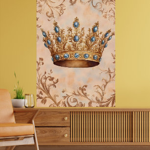 Affiche Couronne royale.
