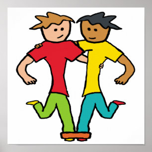 Affiche Course à trois pattes