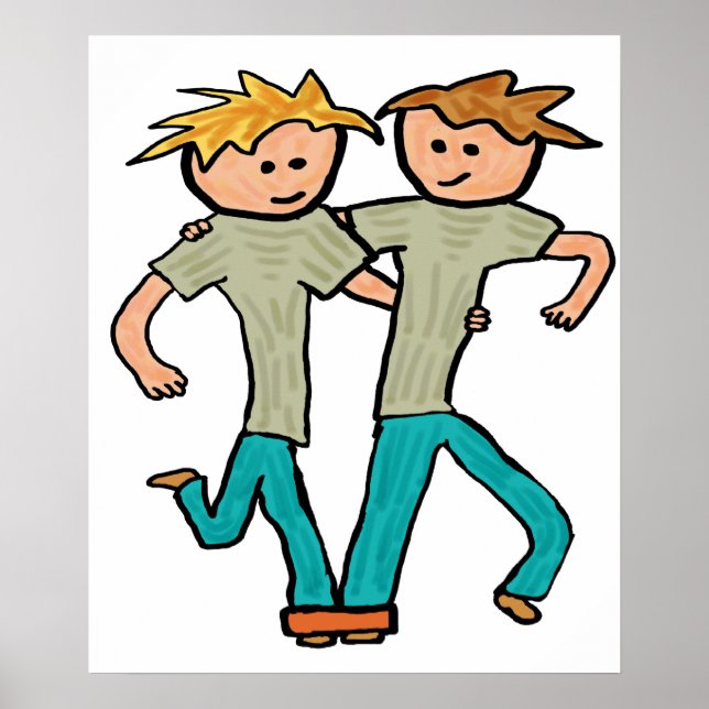 Affiche Course à trois pattes (Devant)