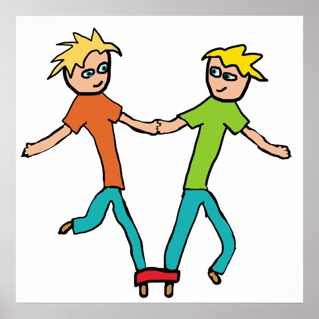 Affiche Course à trois pattes (Devant)