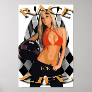 Affiche Course À Vie