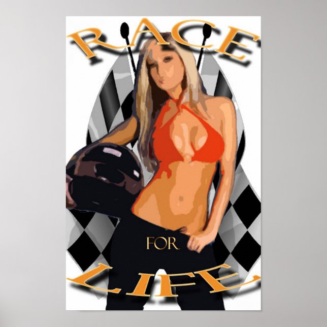 Affiche Course À Vie (Devant)