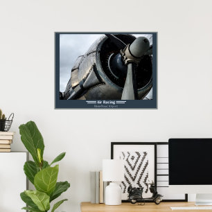 Affiche Course aérienne à l'aéroport Reno Stead