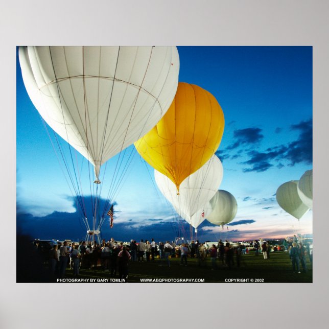 Affiche Course au ballon à gaz/GBTAC14 (Devant)