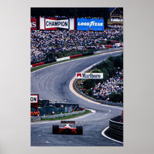Affiche Course d'Ayrton Belgique
