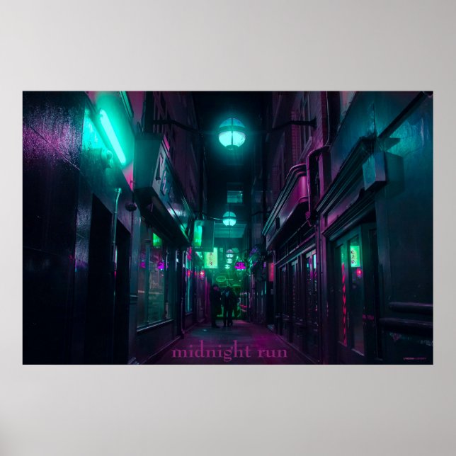 Affiche course de minuit (Devant)