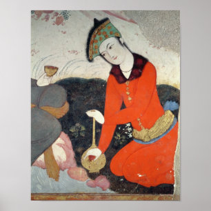 Affiche Courtier à la Cour de Shah Abbas I