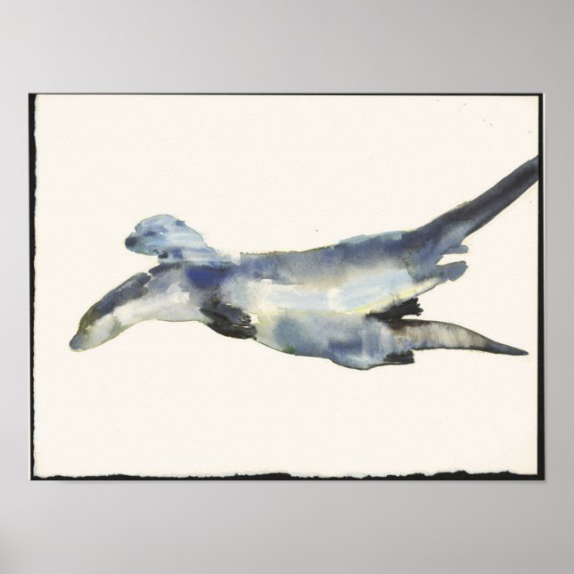 Affiche Courting Otters (Devant)