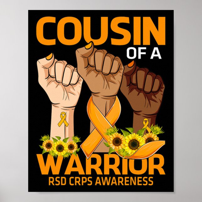 Affiche Cousin À La Main D'Un Guerrier Rsd Crps Sensibilis (Devant)