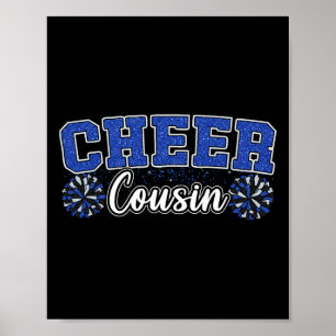 Affiche Cousin Bleu de Cheer Ma Pom-Pom Girl Préférée M'ap