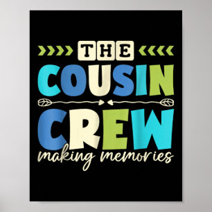 Affiche Cousin Crew 2025 Making Memories Family Vacation C
