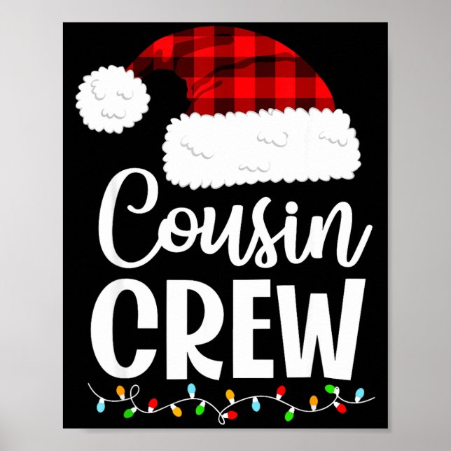 Affiche Cousin Crew Christmas Kids Cousins Christmas Match (Devant)