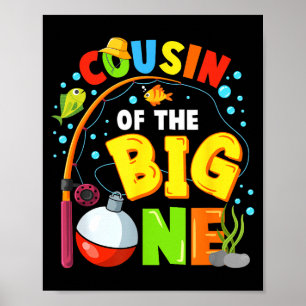 Affiche Cousin du grand pêcheur garçon de la famille d'ann