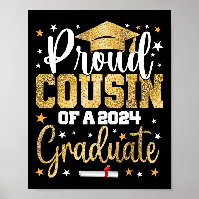 Affiche Cousin D'Un Diplômé De 2024 Cl (Devant)